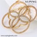 43007 Xuping simple bebilderte neueste Design Saudi-Gold Schmuck Halskette